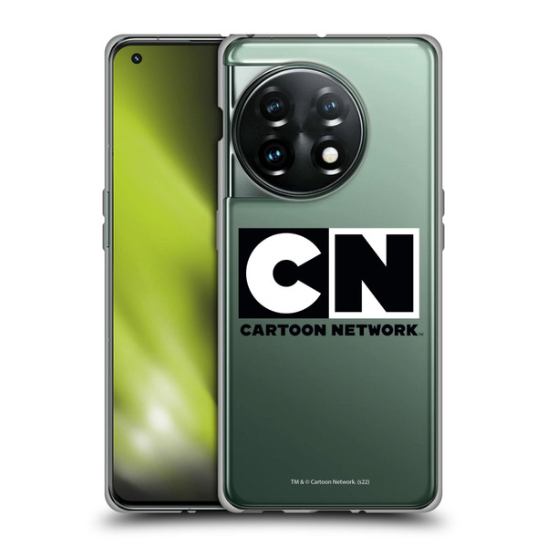 Cartoon Network Logo Plain Soft Gel Case for OnePlus 11 5G