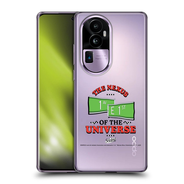Seinfeld Graphics Nexus Of The Universe Soft Gel Case for OPPO Reno10 Pro+