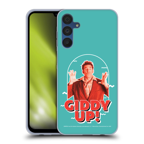 Seinfeld Graphics Giddy Up! Soft Gel Case for Samsung Galaxy A15