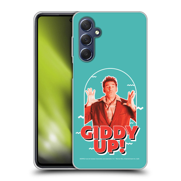 Seinfeld Graphics Giddy Up! Soft Gel Case for Samsung Galaxy M54 5G