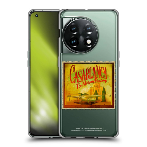 Casablanca Graphics Poster Soft Gel Case for OnePlus 11 5G