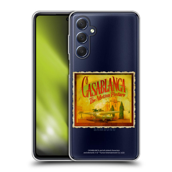 Casablanca Graphics Poster Soft Gel Case for Samsung Galaxy M54 5G
