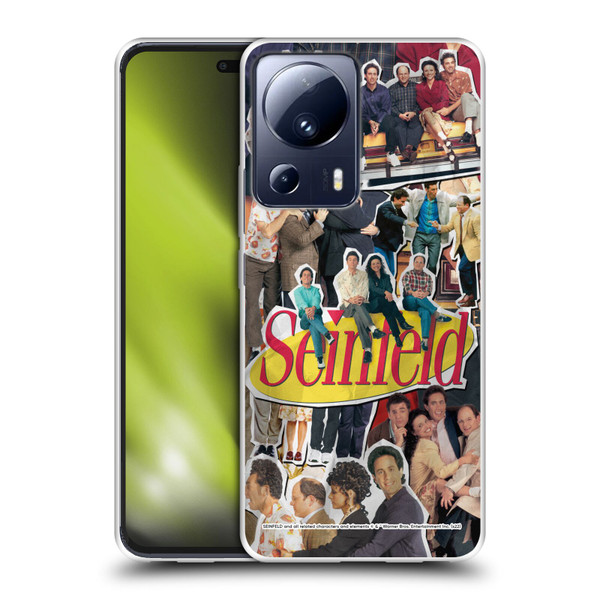 Seinfeld Graphics Collage Soft Gel Case for Xiaomi 13 Lite 5G