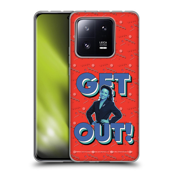 Seinfeld Graphics Get Out! Soft Gel Case for Xiaomi 13 Pro 5G