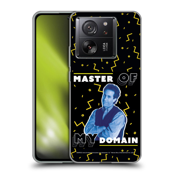 Seinfeld Graphics Master Of My Domain Soft Gel Case for Xiaomi 13T 5G / 13T Pro 5G