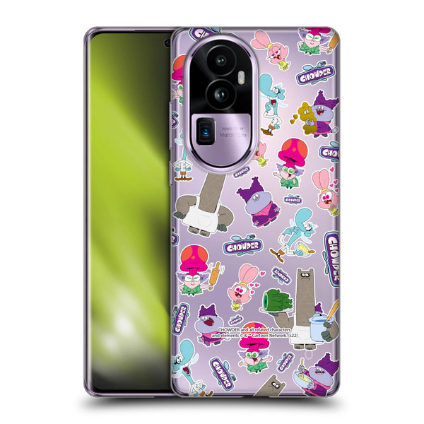 Chowder: Animated Series Graphics Pattern Soft Gel Case for OPPO Reno10 Pro+