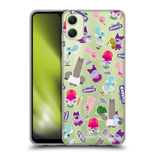 Chowder: Animated Series Graphics Pattern Soft Gel Case for Samsung Galaxy A05
