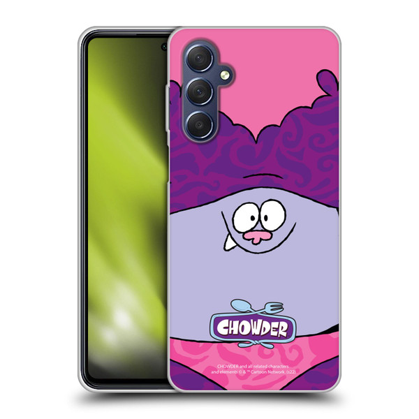 Chowder: Animated Series Graphics Full Face Soft Gel Case for Samsung Galaxy M54 5G