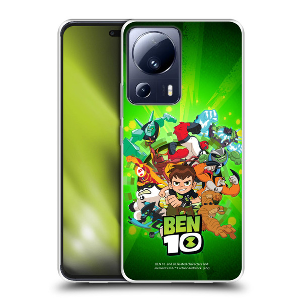Ben 10: Animated Series Graphics Character Art Soft Gel Case for Xiaomi 13 Lite 5G