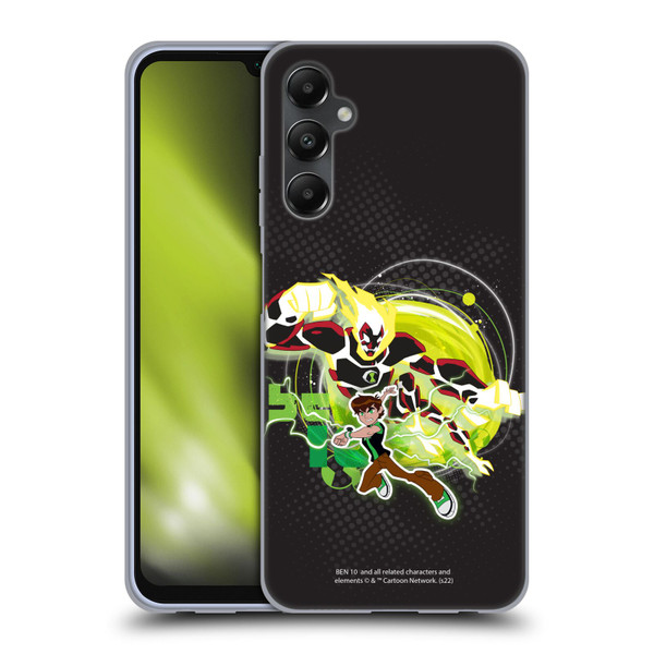 Ben 10: Omniverse Graphics Heatblast Soft Gel Case for Samsung Galaxy A05s