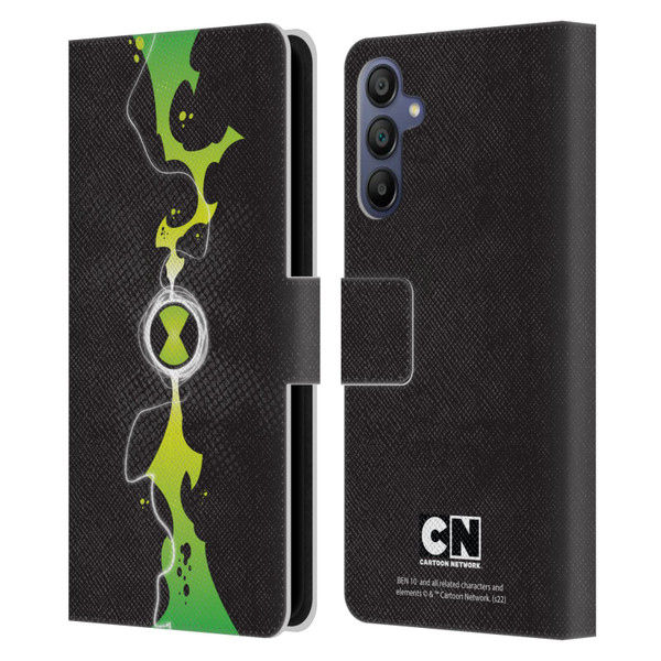 Ben 10: Omniverse Graphics Omnitrix Leather Book Wallet Case Cover For Samsung Galaxy A15
