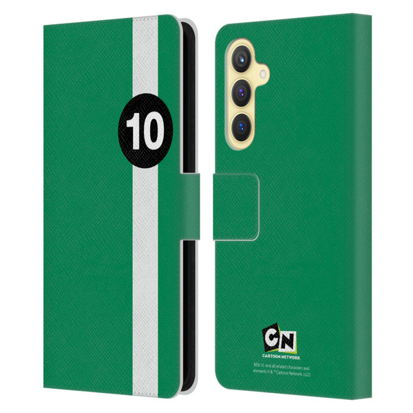 Ben 10: Alien Force Graphics Ben's Jacket Leather Book Wallet Case Cover For Samsung Galaxy S23 FE 5G