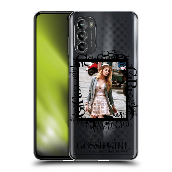 Gossip Girl Graphics Serena Soft Gel Case for Motorola Moto G82 5G