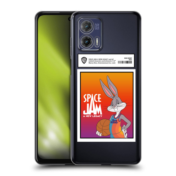 Space Jam: A New Legacy Graphics Bugs Bunny Card Soft Gel Case for Motorola Moto G73 5G