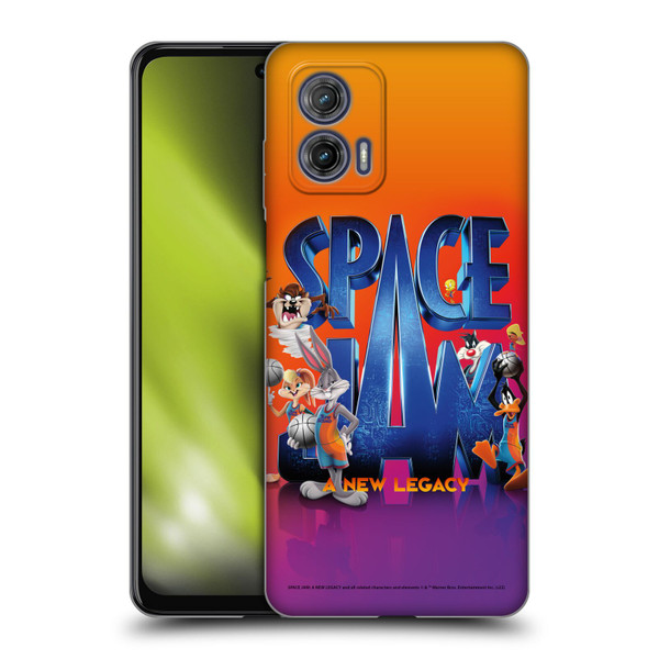 Space Jam: A New Legacy Graphics Poster Soft Gel Case for Motorola Moto G73 5G