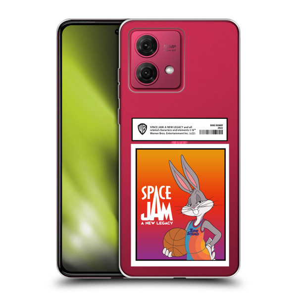 Space Jam: A New Legacy Graphics Bugs Bunny Card Soft Gel Case for Motorola Moto G84 5G