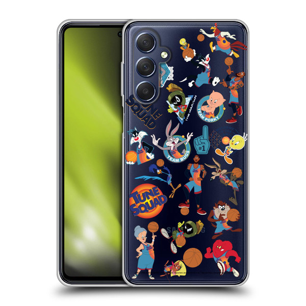 Space Jam: A New Legacy Graphics Squad Soft Gel Case for Samsung Galaxy M54 5G