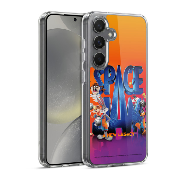 Space Jam: A New Legacy Graphics Poster Soft Gel Case for Samsung Galaxy S24 5G & MagSafe