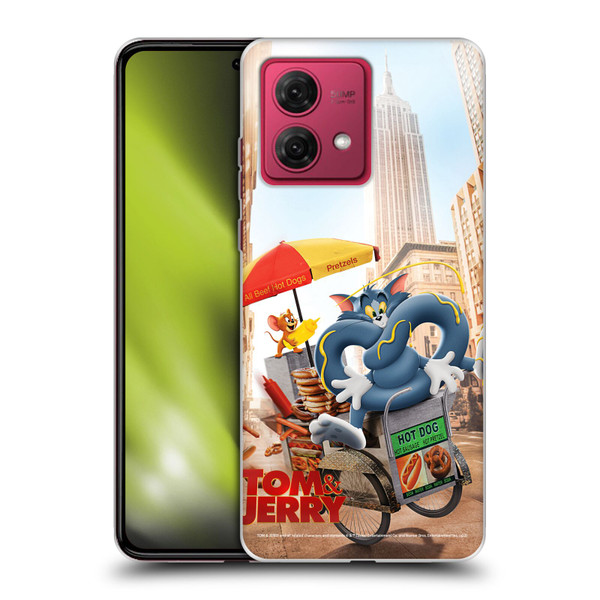 Tom And Jerry Movie (2021) Graphics Real World New Twist Soft Gel Case for Motorola Moto G84 5G