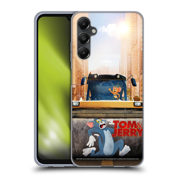 Tom And Jerry Movie (2021) Graphics Rolling Soft Gel Case for Samsung Galaxy A05s