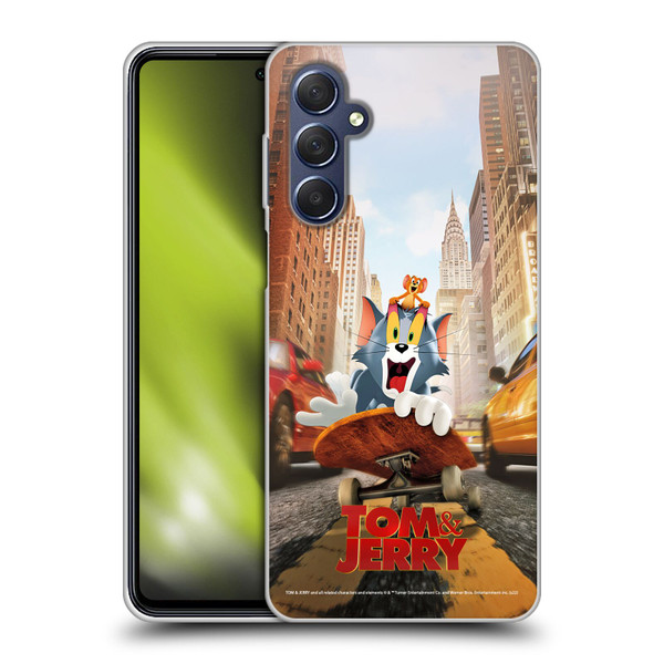 Tom And Jerry Movie (2021) Graphics Best Of Enemies Soft Gel Case for Samsung Galaxy M54 5G