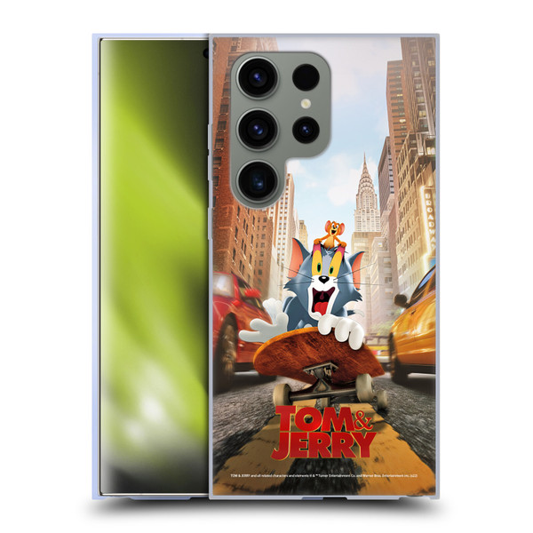 Tom And Jerry Movie (2021) Graphics Best Of Enemies Soft Gel Case for Samsung Galaxy S24 Ultra 5G