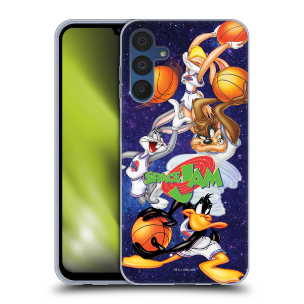 Space Jam (1996) Graphics Poster Soft Gel Case for Samsung Galaxy A15