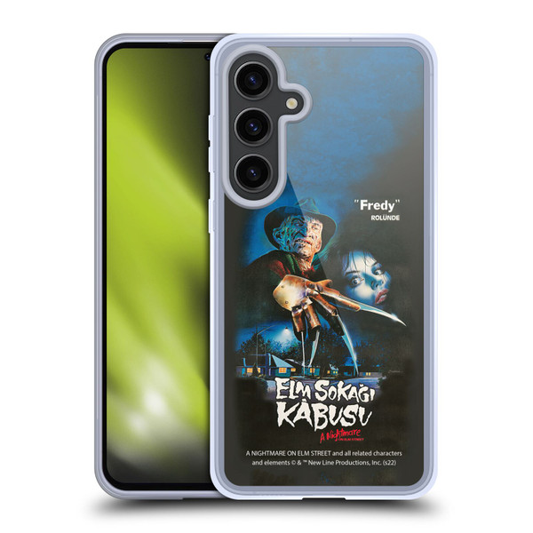 A Nightmare On Elm Street (1984) Graphics Elm Sokagi Soft Gel Case for Samsung Galaxy S24+ 5G