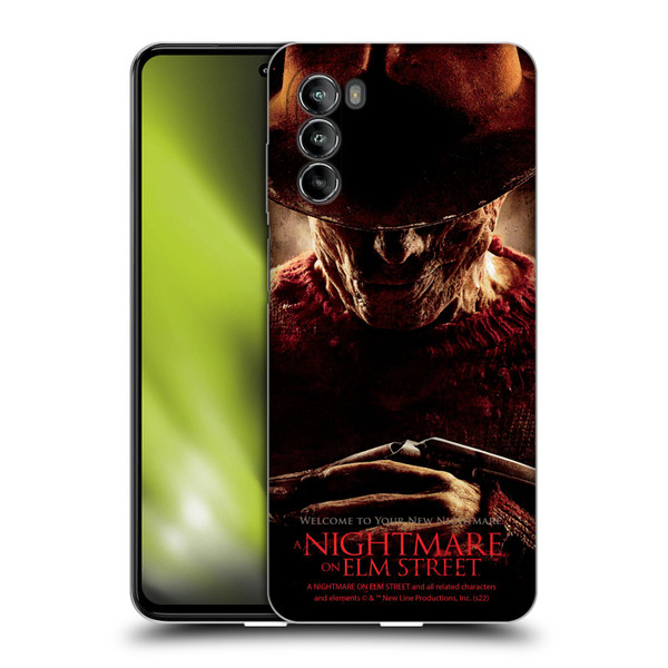 A Nightmare On Elm Street (2010) Graphics Freddy Key Art Soft Gel Case for Motorola Moto G82 5G