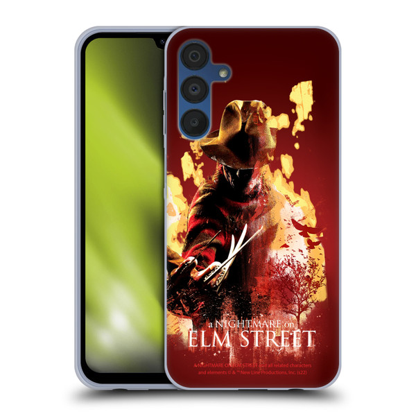 A Nightmare On Elm Street (2010) Graphics Freddy Nightmare Soft Gel Case for Samsung Galaxy A15