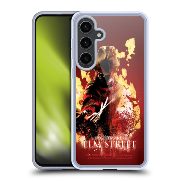 A Nightmare On Elm Street (2010) Graphics Freddy Nightmare Soft Gel Case for Samsung Galaxy S24+ 5G