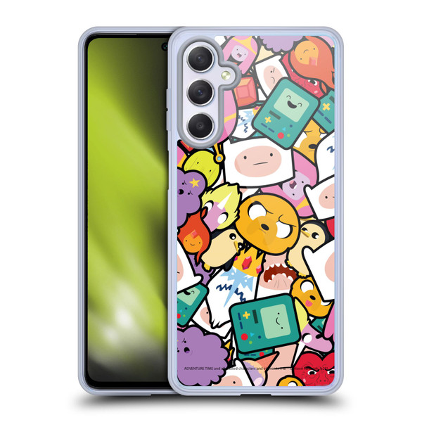 Adventure Time Graphics Pattern Soft Gel Case for Samsung Galaxy M54 5G
