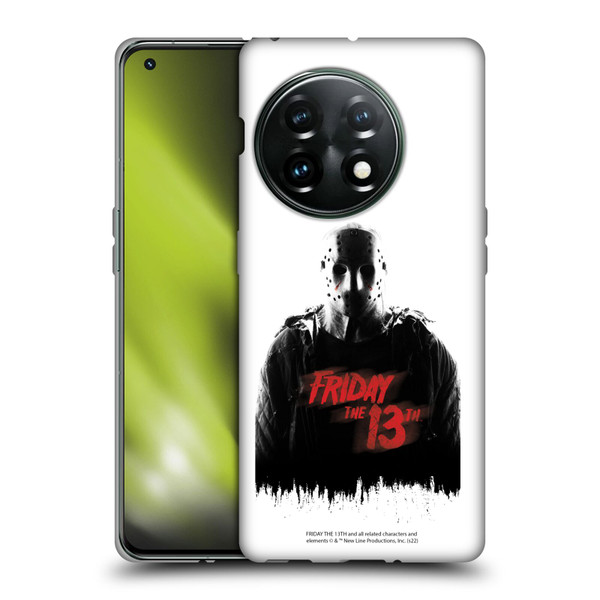 Friday the 13th 2009 Graphics Jason Voorhees Key Art Soft Gel Case for OnePlus 11 5G