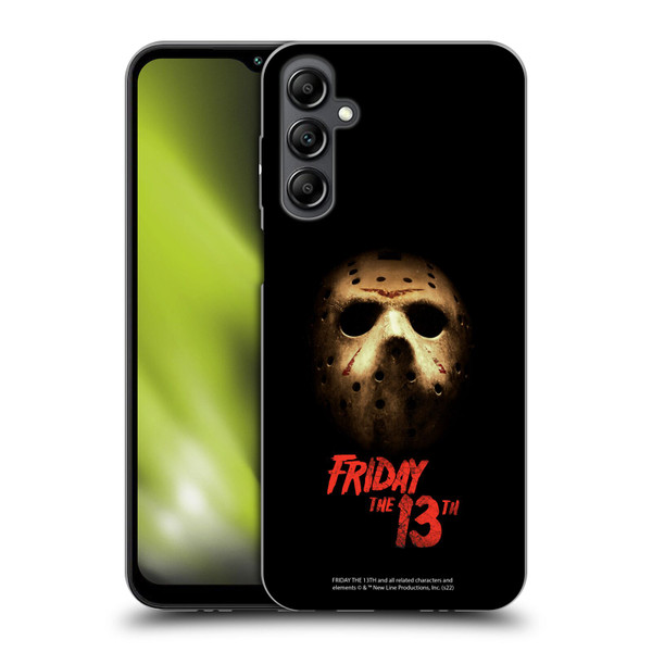 Friday the 13th 2009 Graphics Jason Voorhees Poster Soft Gel Case for Samsung Galaxy M14 5G