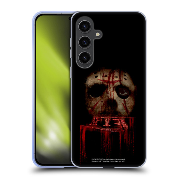 Friday the 13th 2009 Graphics Jason Voorhees Soft Gel Case for Samsung Galaxy S24+ 5G