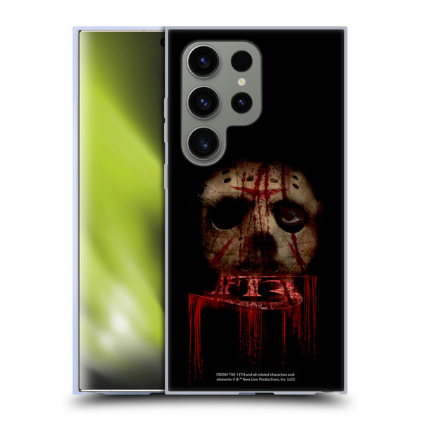 Friday the 13th 2009 Graphics Jason Voorhees Soft Gel Case for Samsung Galaxy S24 Ultra 5G
