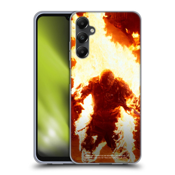 Friday the 13th Part VII The New Blood Graphics Jason Voorhees On Fire Soft Gel Case for Samsung Galaxy A05s