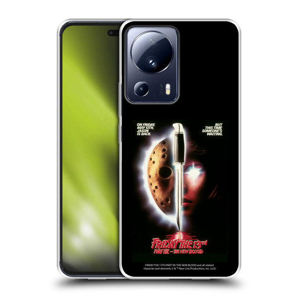 Friday the 13th Part VII The New Blood Graphics Key Art Soft Gel Case for Xiaomi 13 Lite 5G