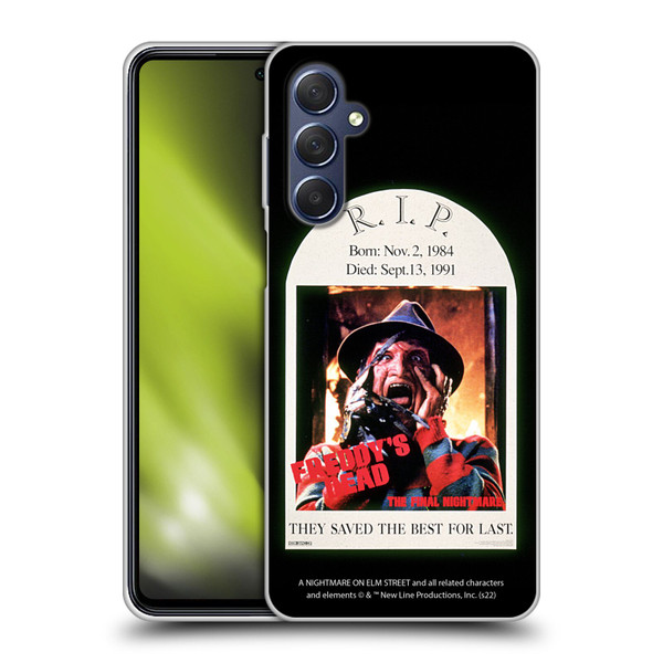 A Nightmare On Elm Street: Freddy's Dead Graphics The Final Nightmare Soft Gel Case for Samsung Galaxy M54 5G