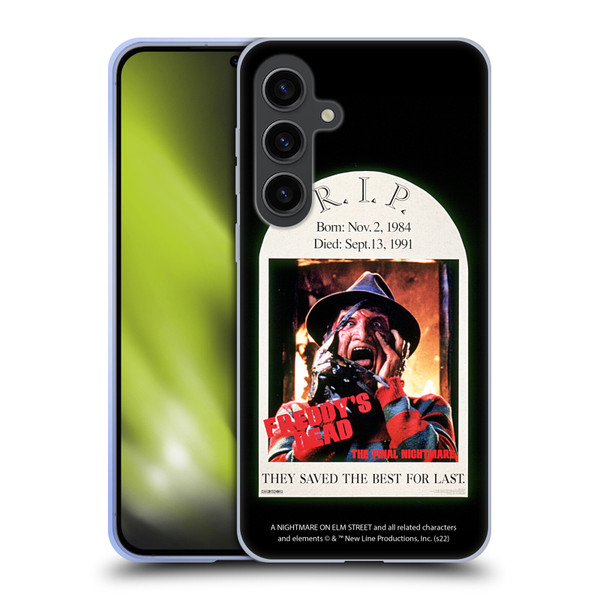 A Nightmare On Elm Street: Freddy's Dead Graphics The Final Nightmare Soft Gel Case for Samsung Galaxy S24+ 5G