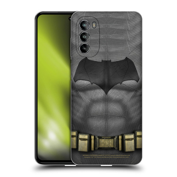 Batman V Superman: Dawn of Justice Graphics Batman Costume Soft Gel Case for Motorola Moto G82 5G