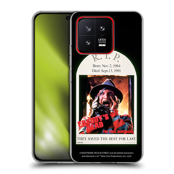 A Nightmare On Elm Street: Freddy's Dead Graphics The Final Nightmare Soft Gel Case for Xiaomi 13 5G