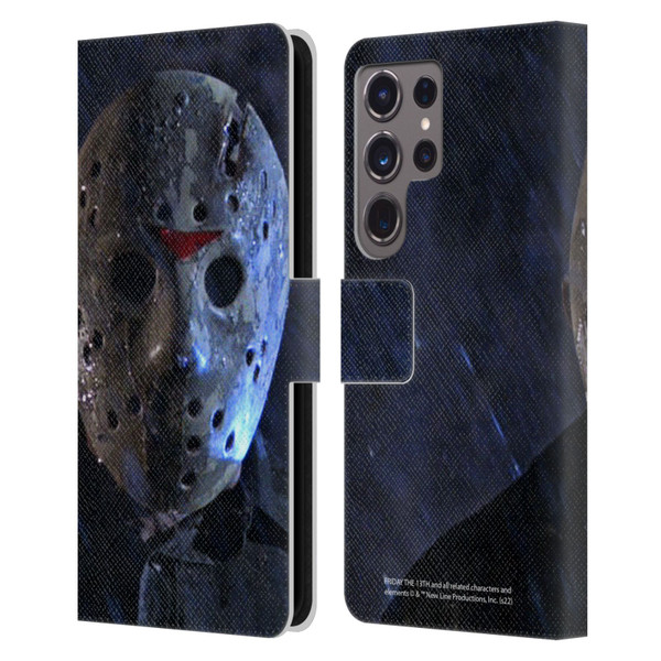 Friday the 13th: A New Beginning Graphics Jason Leather Book Wallet Case Cover For Samsung Galaxy S24 Ultra 5G