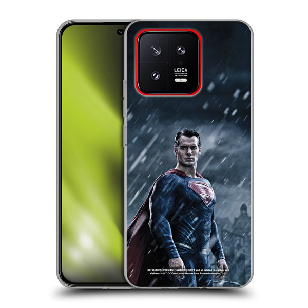 Batman V Superman: Dawn of Justice Graphics Superman Soft Gel Case for Xiaomi 13 5G