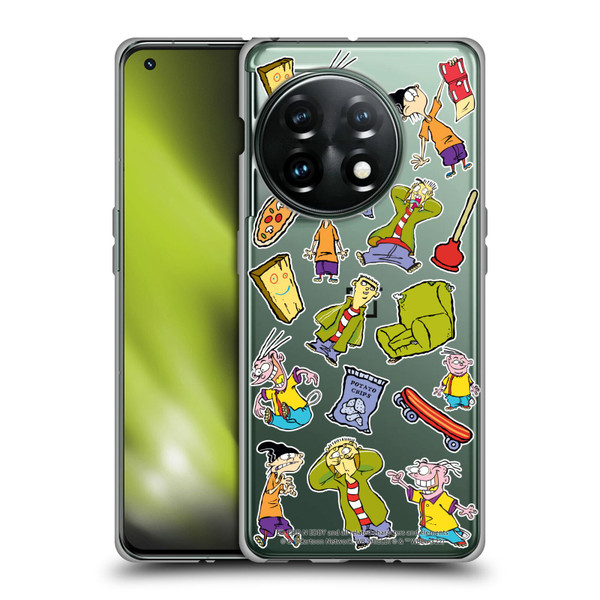 Ed, Edd, n Eddy Graphics Icons Soft Gel Case for OnePlus 11 5G