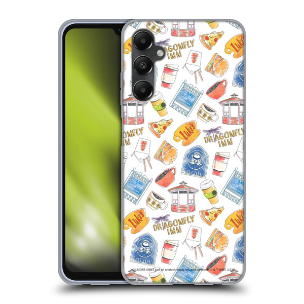 Gilmore Girls Graphics Icons Soft Gel Case for Samsung Galaxy A05s
