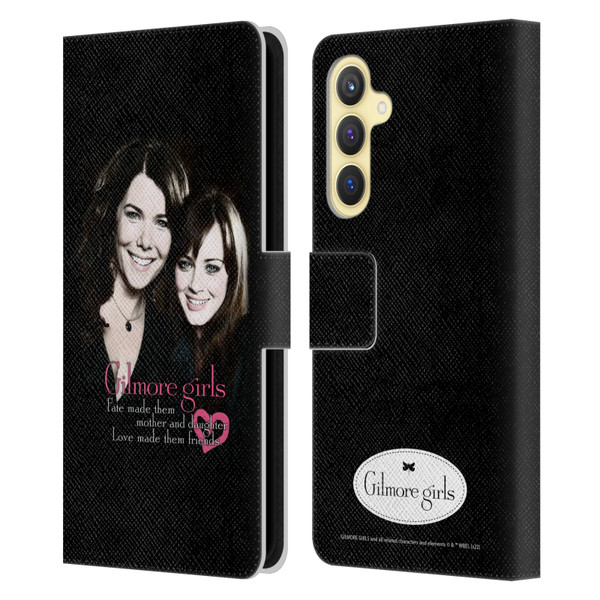 Gilmore Girls Graphics Fate Made Them Leather Book Wallet Case Cover For Samsung Galaxy S23 FE 5G