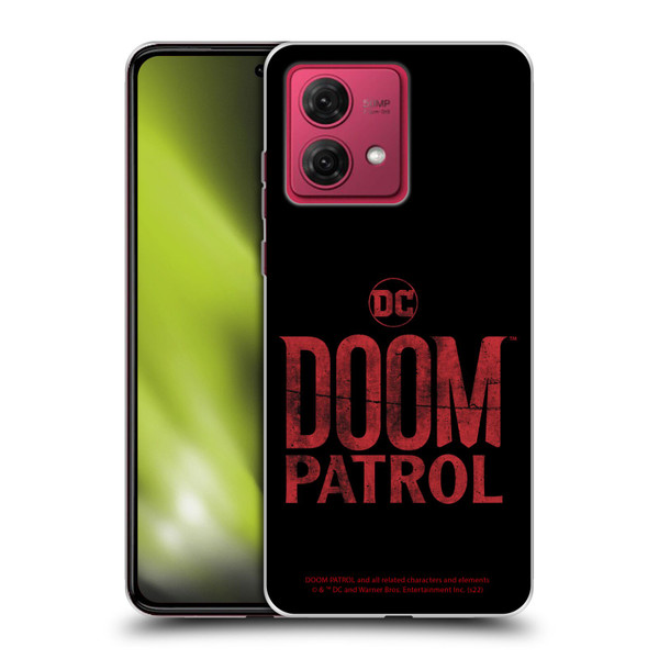 Doom Patrol Graphics Logo Soft Gel Case for Motorola Moto G84 5G