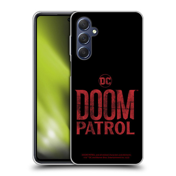 Doom Patrol Graphics Logo Soft Gel Case for Samsung Galaxy M54 5G