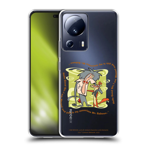 I Am Weasel. Graphics Hello Good Sir Soft Gel Case for Xiaomi 13 Lite 5G